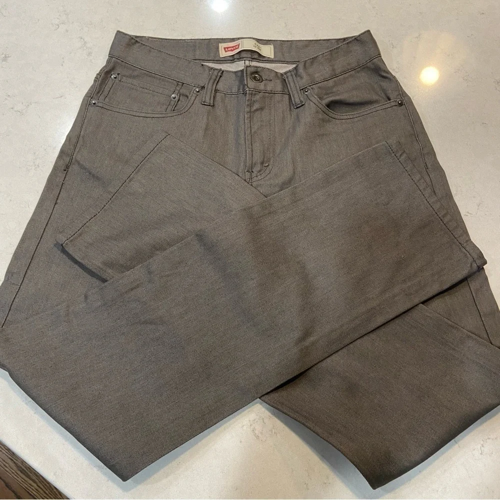 Levis 511 Jeans Boys 18 Reg 29x29 Gray Slim Fit - Picture 3 of 8